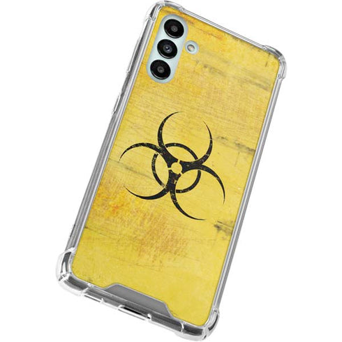 Biohazard Large Galaxy A13 5G Clear Case