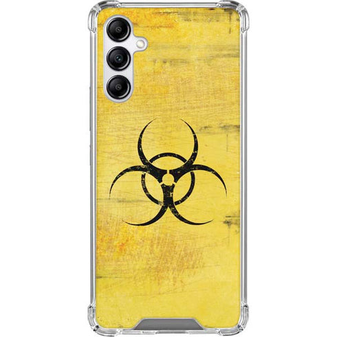 Biohazard Large Galaxy A15 5G Clear Case