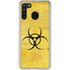 Biohazard Large Galaxy A21 Clear Case