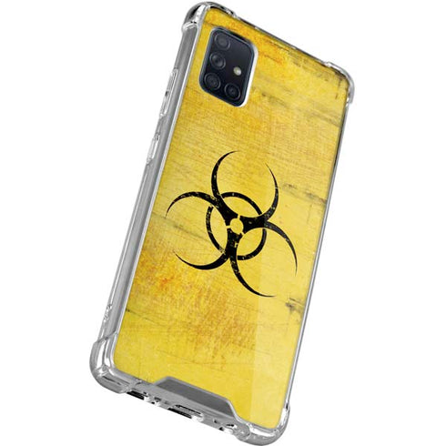 Biohazard Large Galaxy A51 5G Clear Case