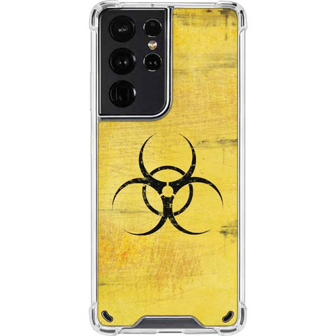 Biohazard Large Galaxy S21 Ultra 5G Clear Case