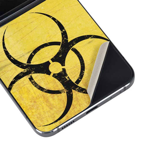 Biohazard Large Galaxy Z Flip5 5G Skin