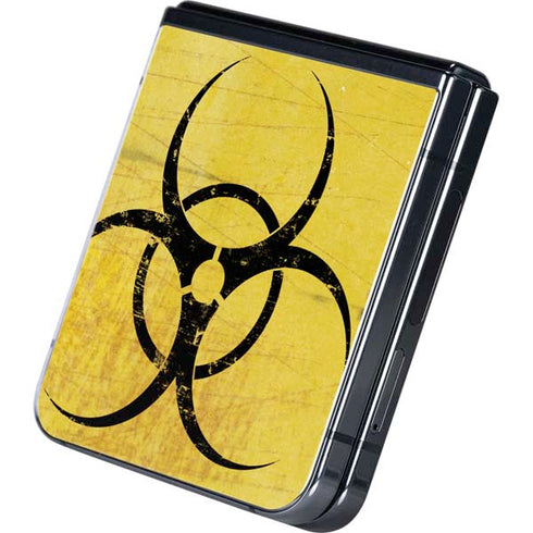Biohazard Large Galaxy Z Flip5 5G Skin