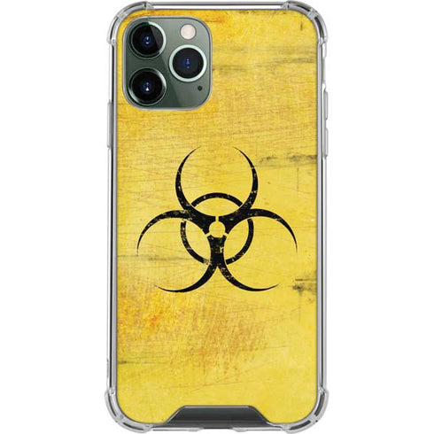 Biohazard Large iPhone 11 Pro Max Clear Case