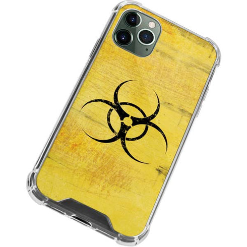 Biohazard Large iPhone 11 Pro Max Clear Case
