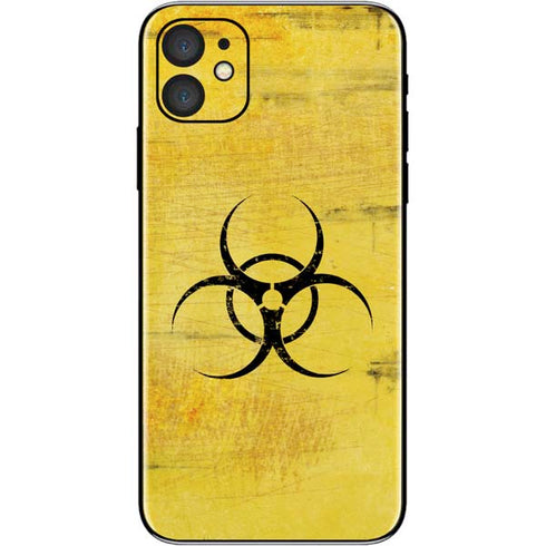 Biohazard Large iPhone 11 Skin