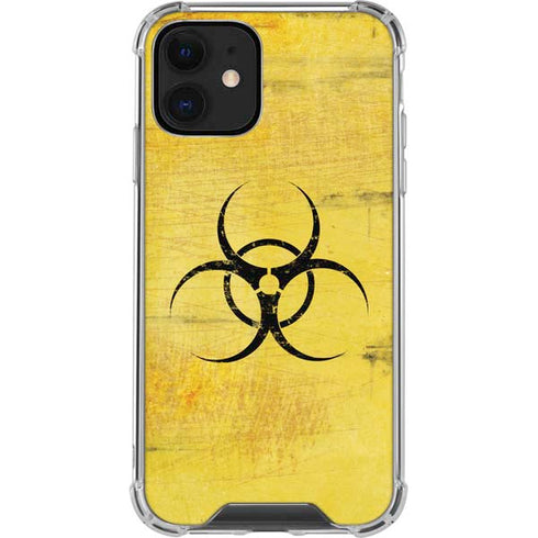 Biohazard Large iPhone 12 Clear Case