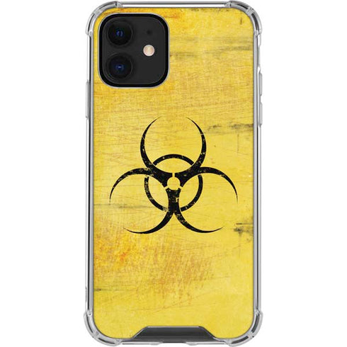 Biohazard Large iPhone 12 Mini Clear Case