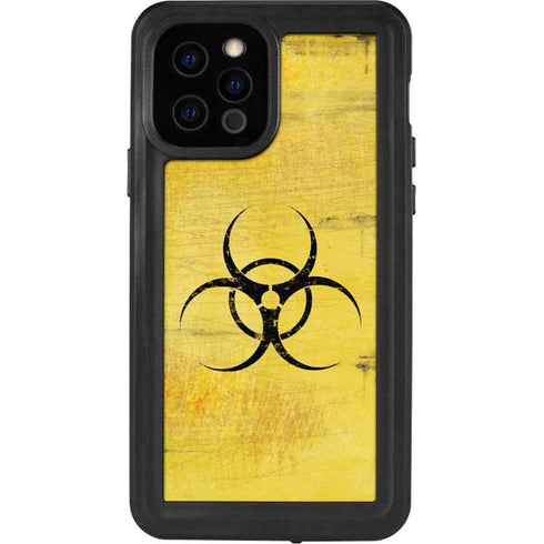 Biohazard Large iPhone 12 Pro Waterproof Case