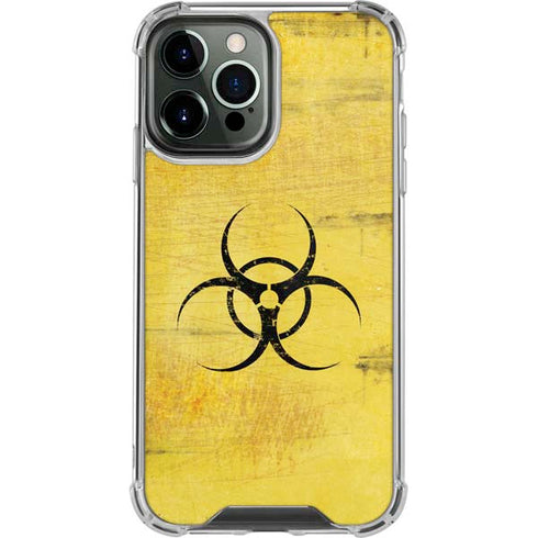 Biohazard Large iPhone 13 Pro Max Clear Case