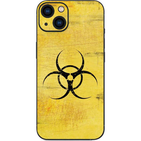 Biohazard Large iPhone 14 Plus Skin