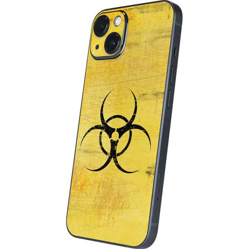Biohazard Large iPhone 15 Plus Skin