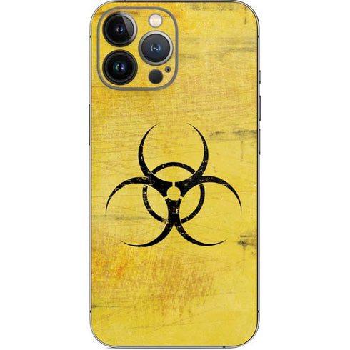 Biohazard Large iPhone 14 Pro Max Skin