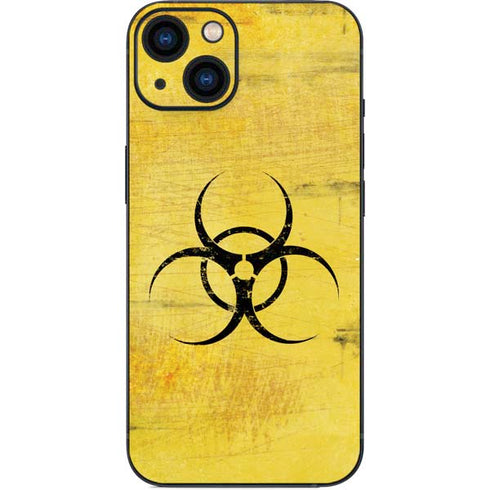 Biohazard Large iPhone 14 Skin