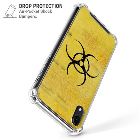 Biohazard Large iPhone XR Clear Case