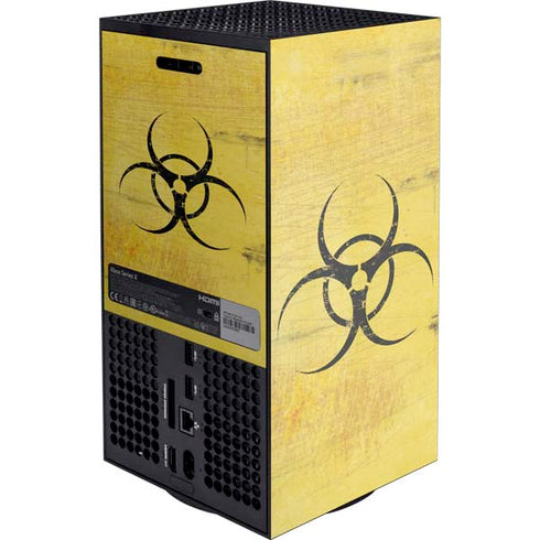 Biohazard Large Xbox Series X Console Skin
