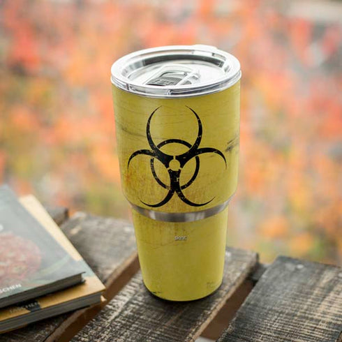 Biohazard Large Yeti 30oz Rambler Tumbler Skin