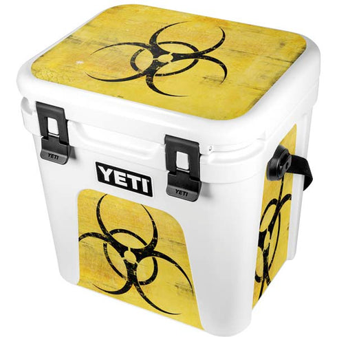 Biohazard Large YETI Roadie 24 Hard Cooler Skin