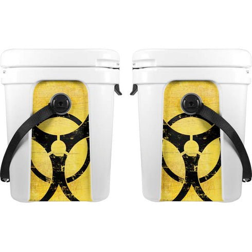 Biohazard Large YETI Roadie 24 Hard Cooler Skin
