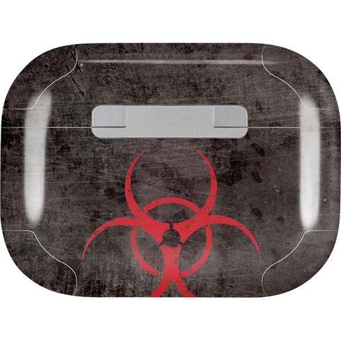 Biohazard Red AirPods Pro 2nd Gen Skin