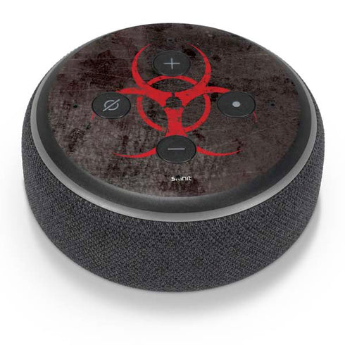 Biohazard Red Amazon Echo Dot Skin
