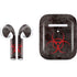 Biohazard Red Apple AirPods 2 Skin