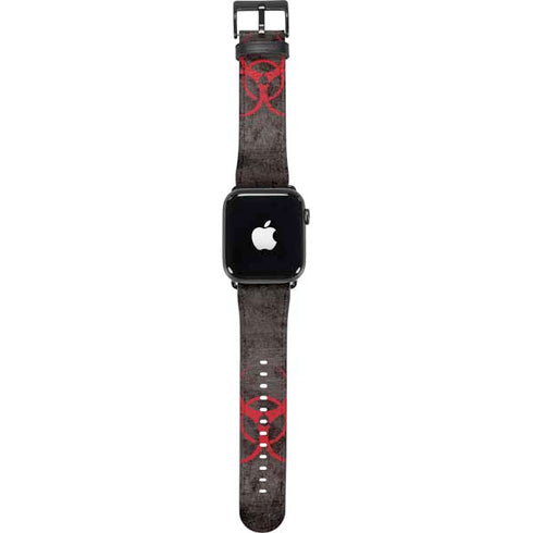 Biohazard Red Apple Watch Band 42-44mm