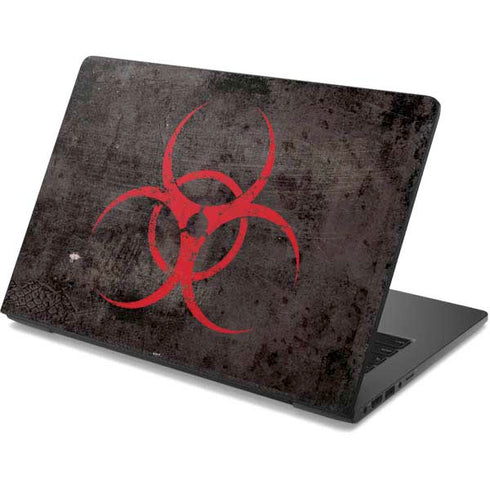 Biohazard Red Dell Chromebook Skin
