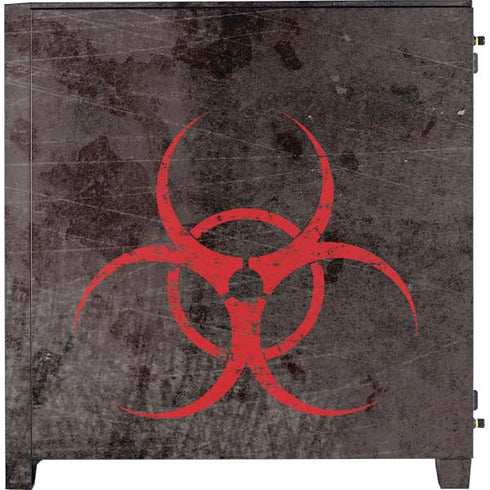 Biohazard Red Corsair 4000D Tempered Glass Mid-Tower ATX Case Skin