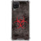 Biohazard Red Galaxy A12 Clear Case