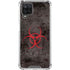 Biohazard Red Galaxy A12 Clear Case