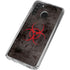 Biohazard Red Galaxy A21 Clear Case