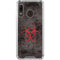 Biohazard Red Galaxy A30 Clear Case