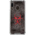 Biohazard Red Galaxy A30 Clear Case