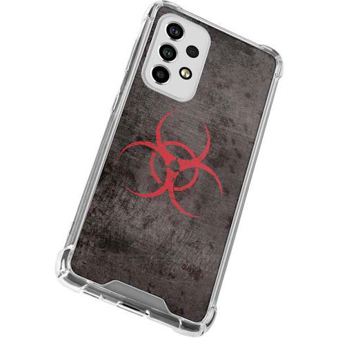 Biohazard Red Galaxy A53 5G Clear Case