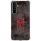 Biohazard Red Galaxy A54 5G Clear Case