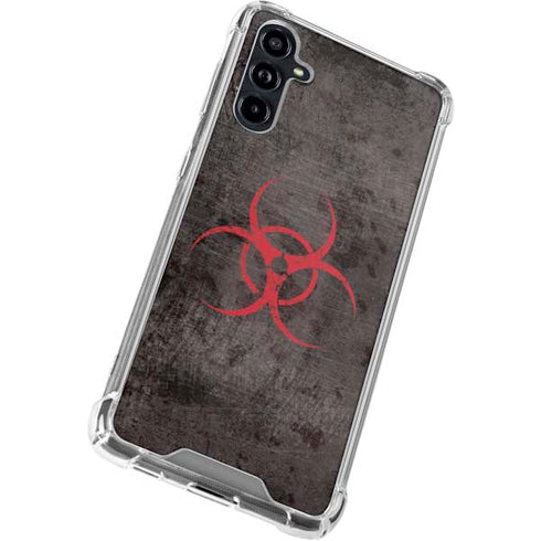Biohazard Red Galaxy A54 5G Clear Case