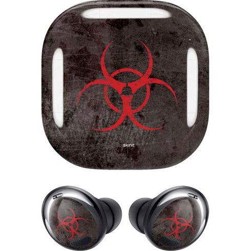Biohazard Red Galaxy Buds Pro Skin