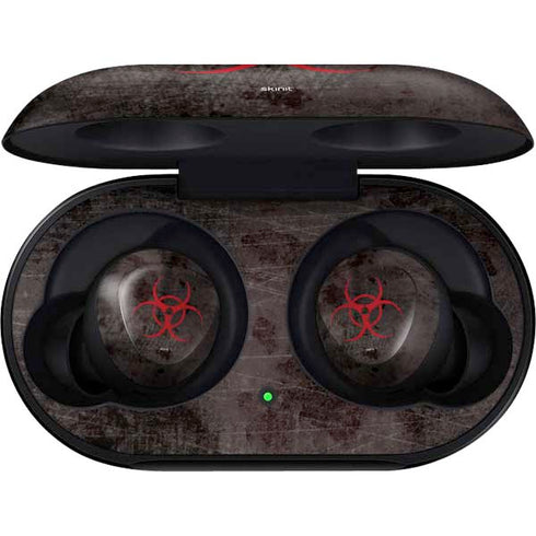Biohazard Red Galaxy Buds Skin