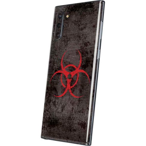 Biohazard Red Galaxy Note 10 Skin