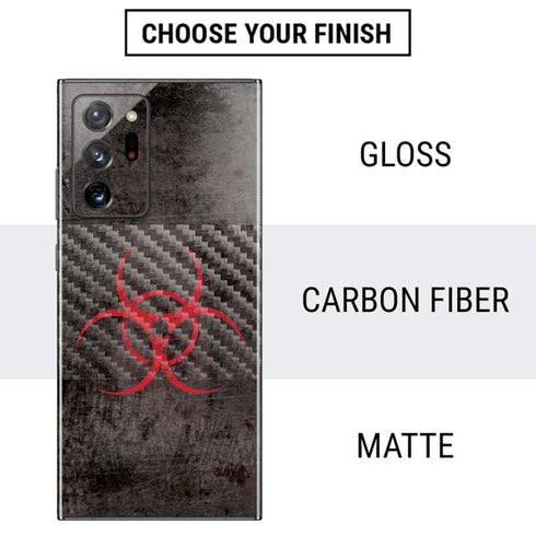 Biohazard Red Galaxy Note20 Ultra 5G Skin