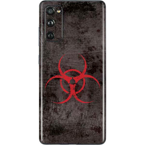 Biohazard Red Galaxy S20 Fan Edition Skin