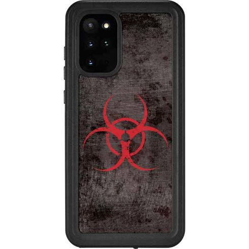 Biohazard Red Galaxy S20 Plus Waterproof Case