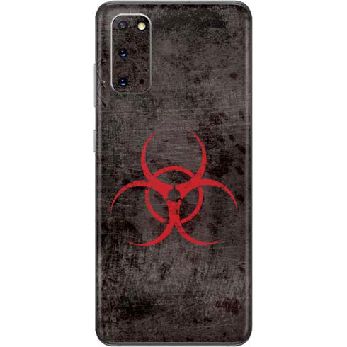 Biohazard Red Galaxy S20 Skin