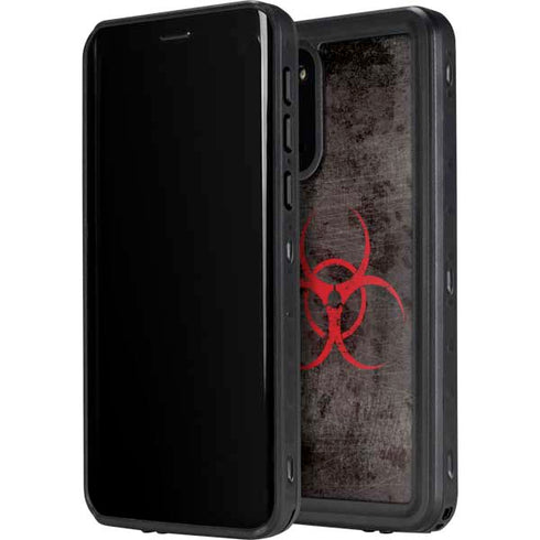 Biohazard Red Galaxy S20 Waterproof Case