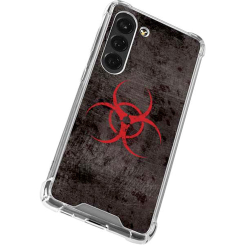 Biohazard Red Galaxy S23 Clear Case