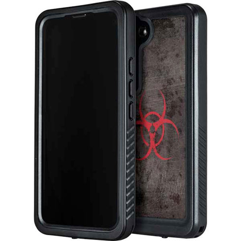 Biohazard Red Galaxy S23 Waterproof Case