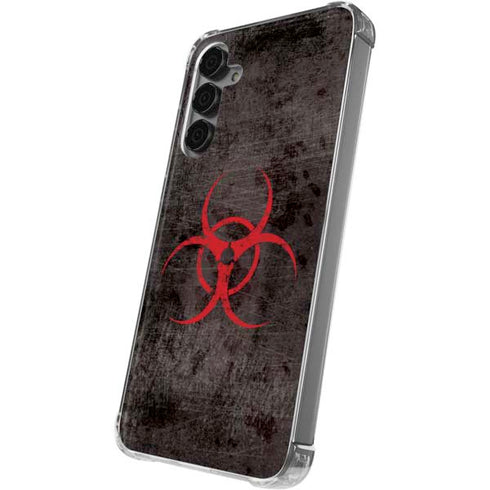Biohazard Red Galaxy S24 Plus Clear Case