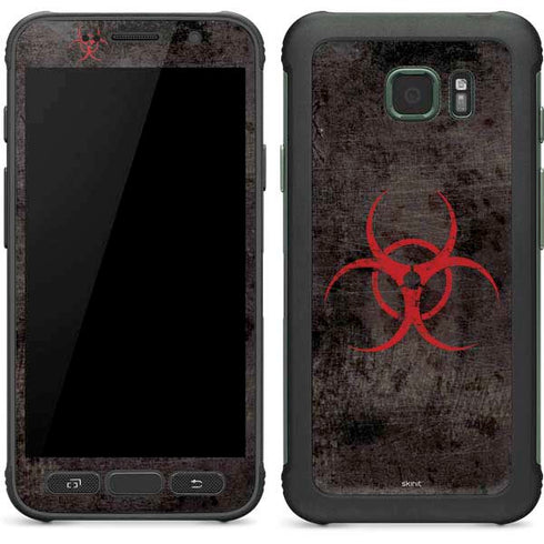 Biohazard Red Galaxy S7 Active Skin