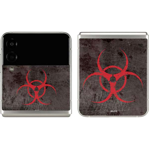 Biohazard Red Galaxy Z Flip3 5G Skin